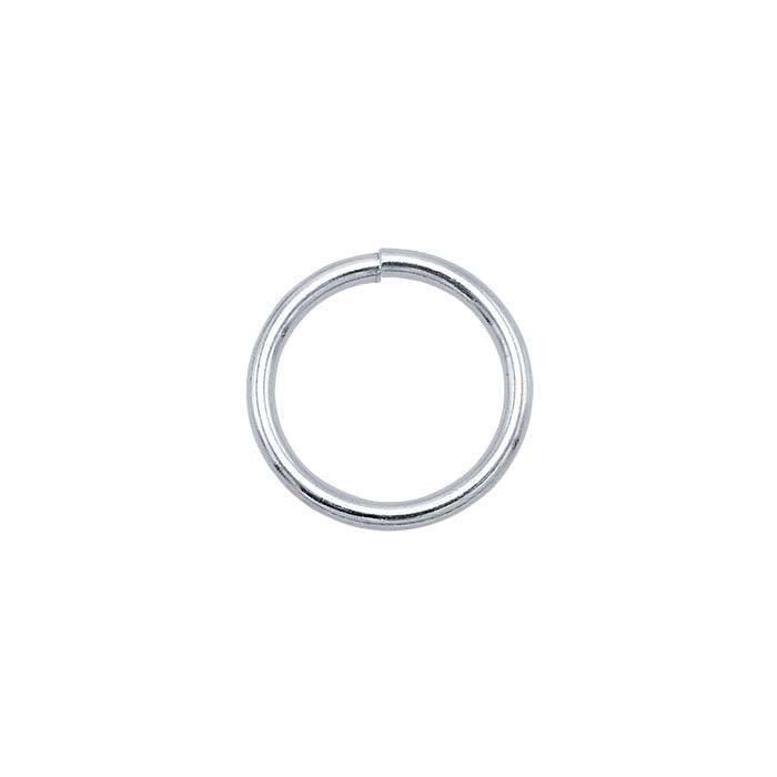 Argentium® Silver 8mm ID Round Jump Ring