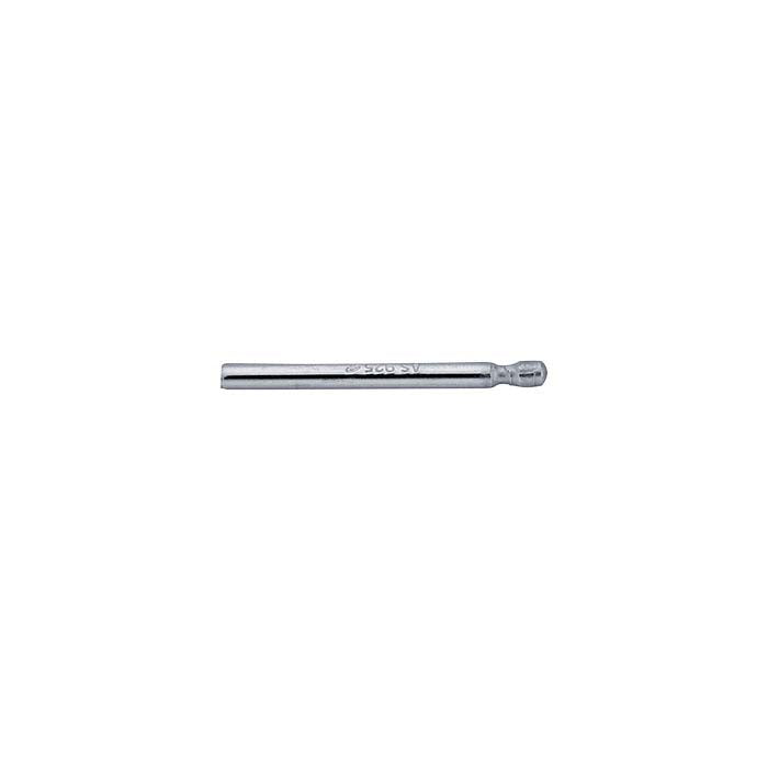 Argentium® Silver 0.91mm x 11.11mm Bullet-Style Friction Ear Post