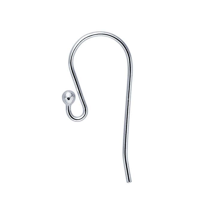 Ear Wire with 2mm Ball End and Loop