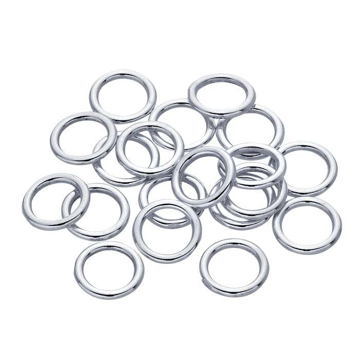 Argentium® Silver 3.7mm Round Closed Ring
