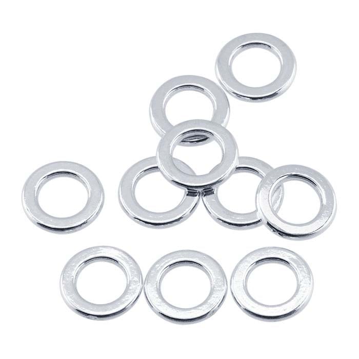Argentium® Silver 4.8mm Flat Round Closed Ring