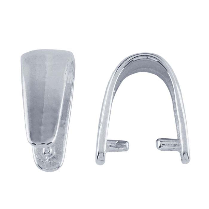 Argentium® Silver Pinch Bail