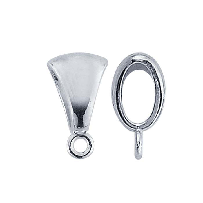 Sterling Silver Smooth Bail