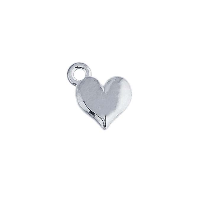 Sterling Silver Heart Charm