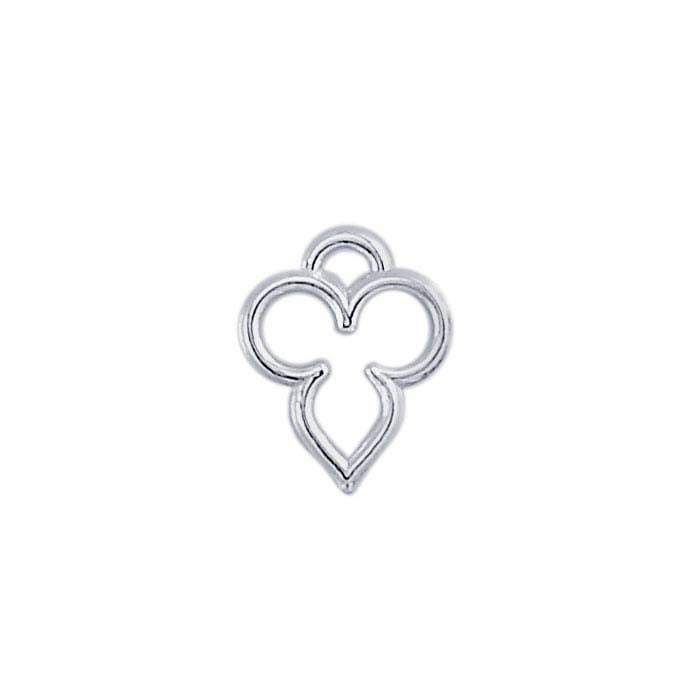 Sterling Silver Mehndi Component