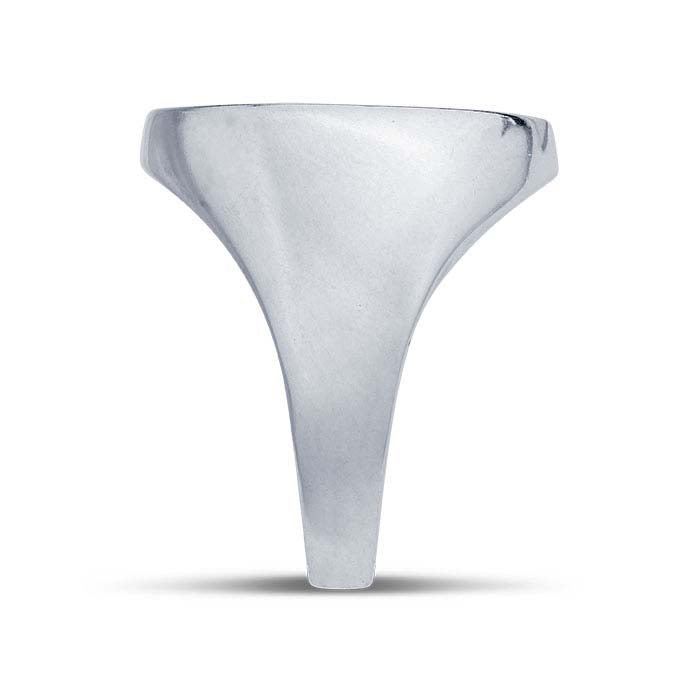 Sterlingsilber 18 x 13mm Ovaler Cabochon-Ringfassung