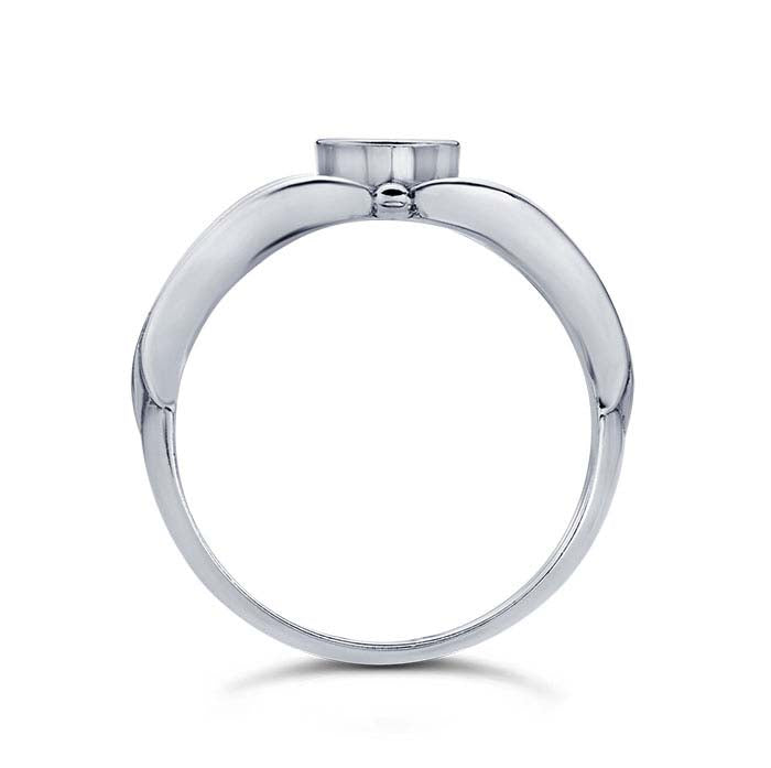 Sterling Silver Filigree 5mm Round Ring Mounting