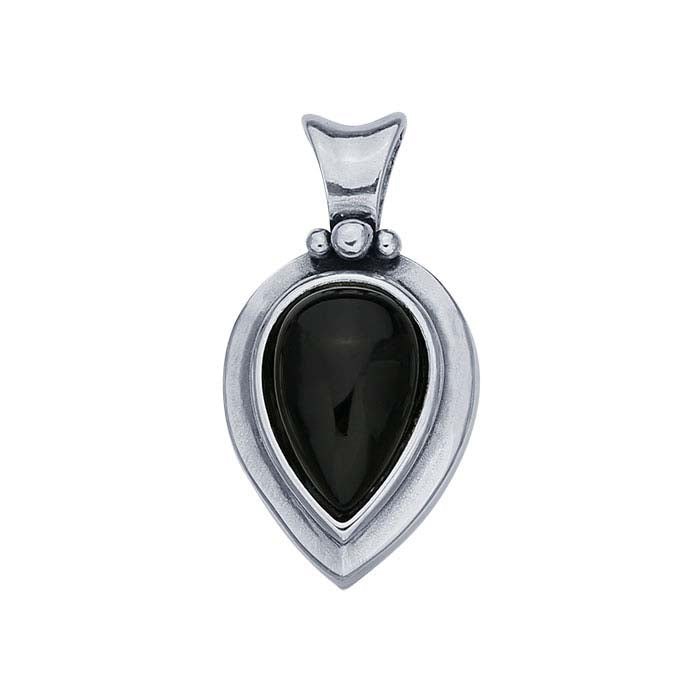 Sterling Silver 15 x 10mm Pear Pendant Mounting