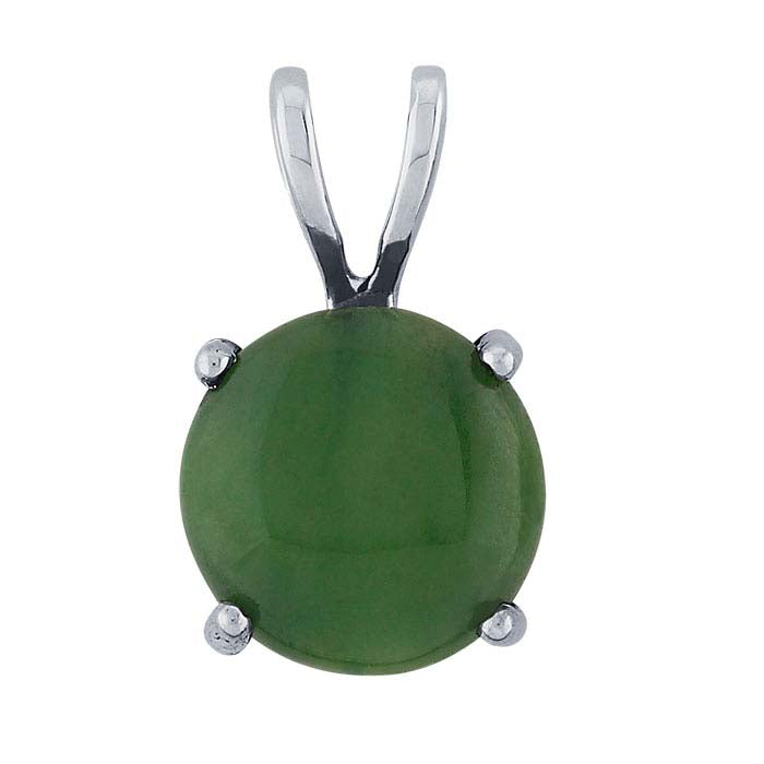 Sterling Silver 12mm Round Pendant Mounting