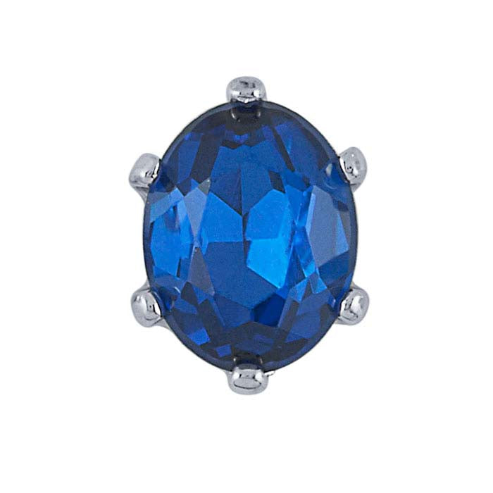 Sterling Silver 9 x 7mm Oval ReadySet™ 6-Prong Setting