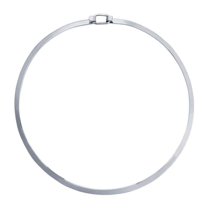 Sterling Silver 4mm Neck Ring