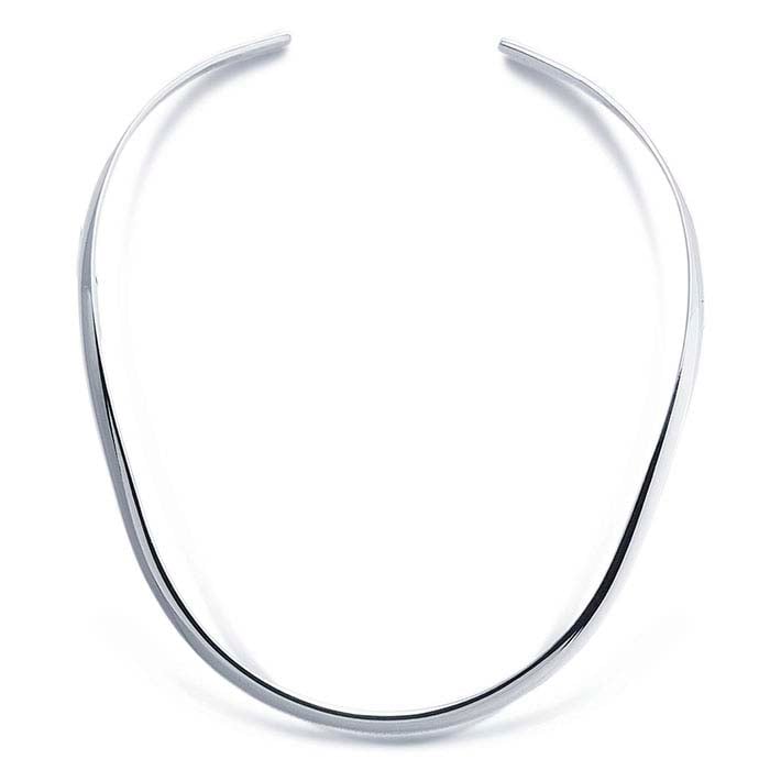 Sterling Silver 4.7mm Neck Ring