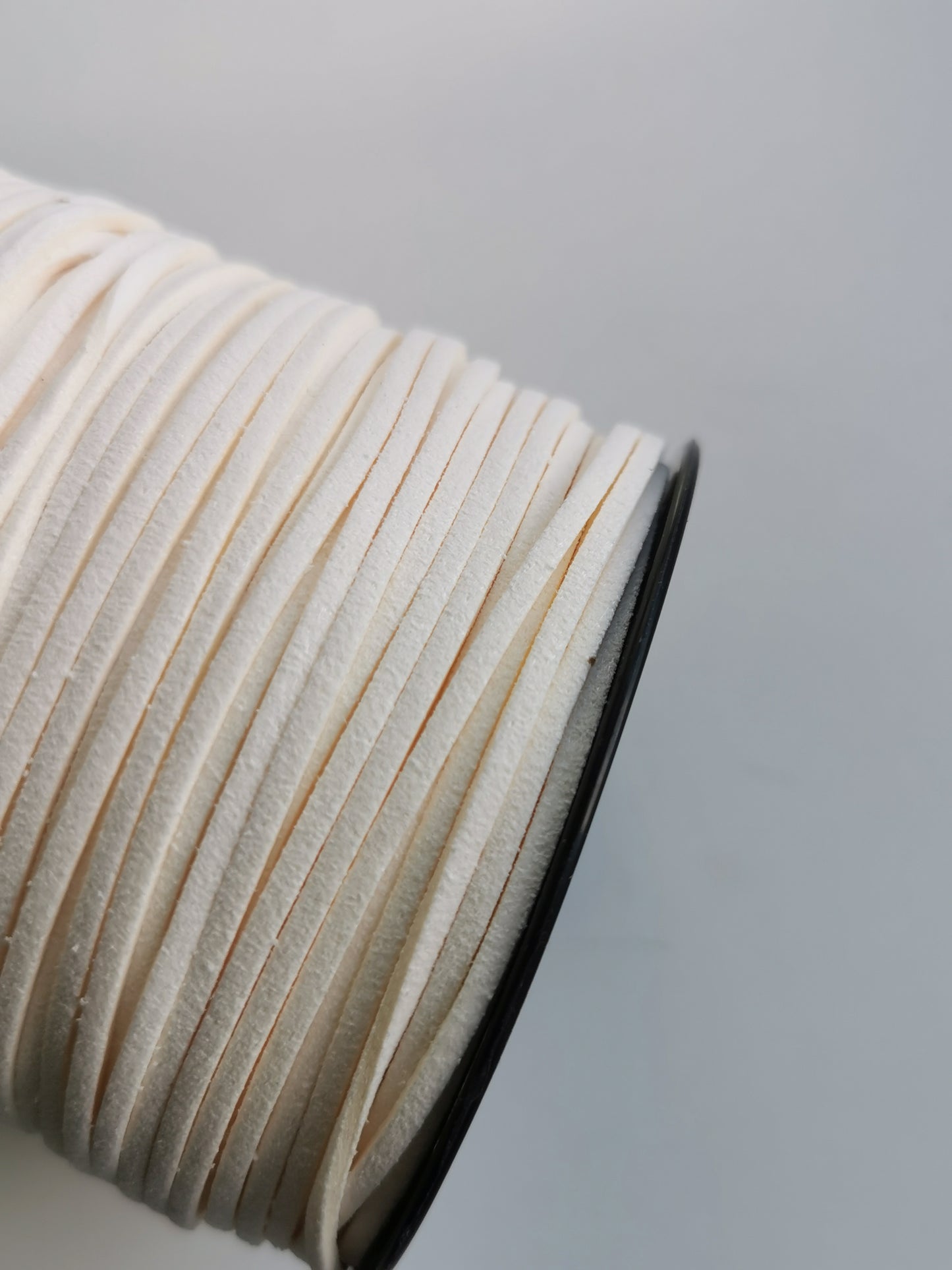 100yd (90m) 2.5mm Faux Suede Cord | Leather-Look String for Jewelry, Bracelets & Craft Findings
