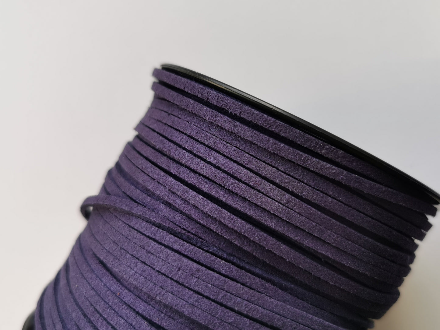 100yd (90m) 2.5mm Faux Suede Cord | Leather-Look String for Jewelry, Bracelets & Craft Findings