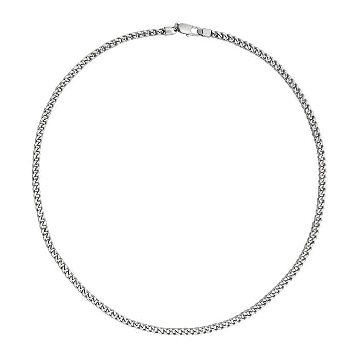 Stainless Steel 4mm Square Curb Chain