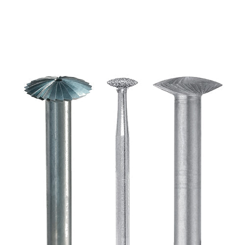 Knife-edge (Lens) Burs