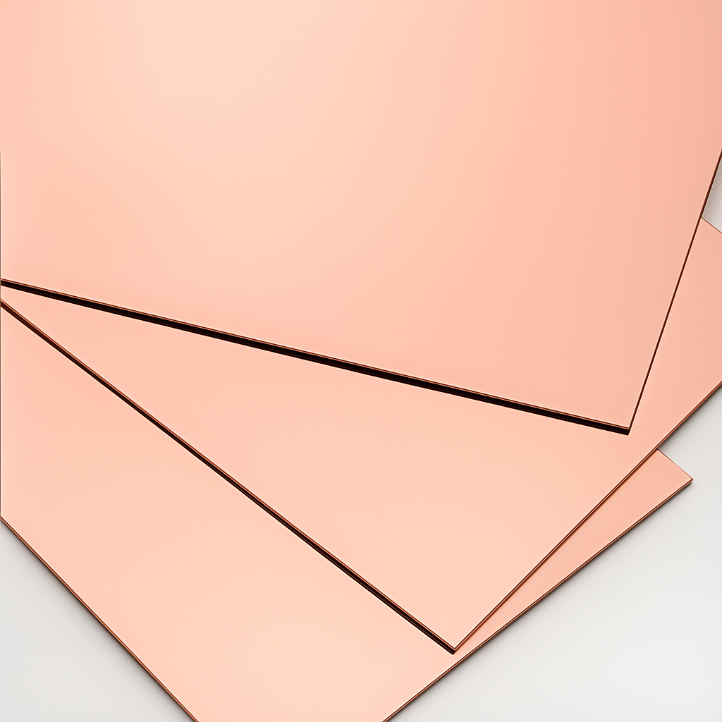 Rose Gold Sheets & Strips