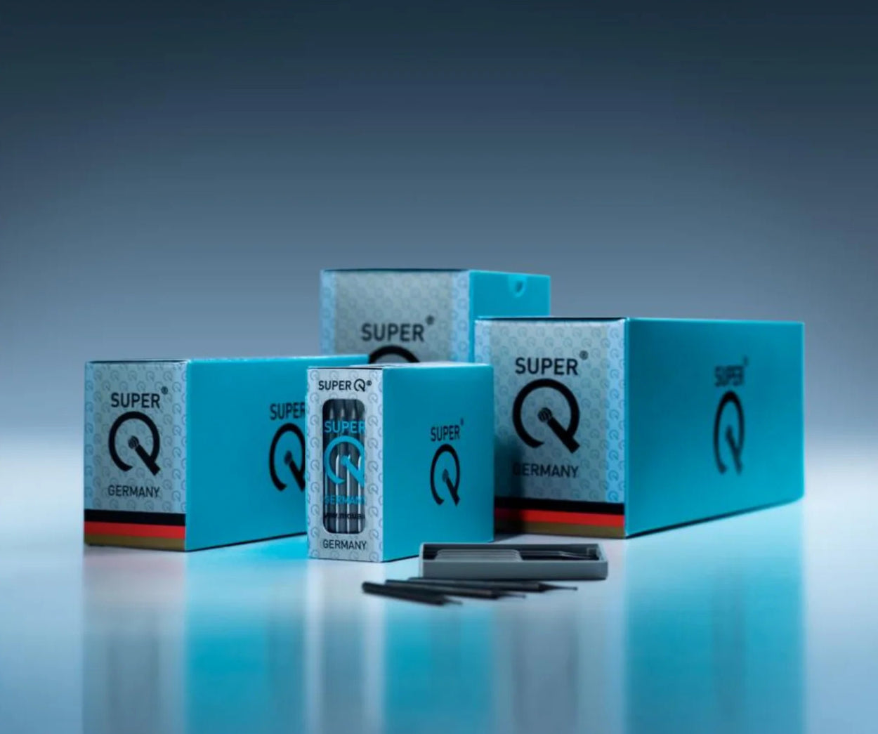 NIQUA® "23" SUPER Q Beading Tool Assortment, 23 Pcs. + Handle - for Soft Precious Metals