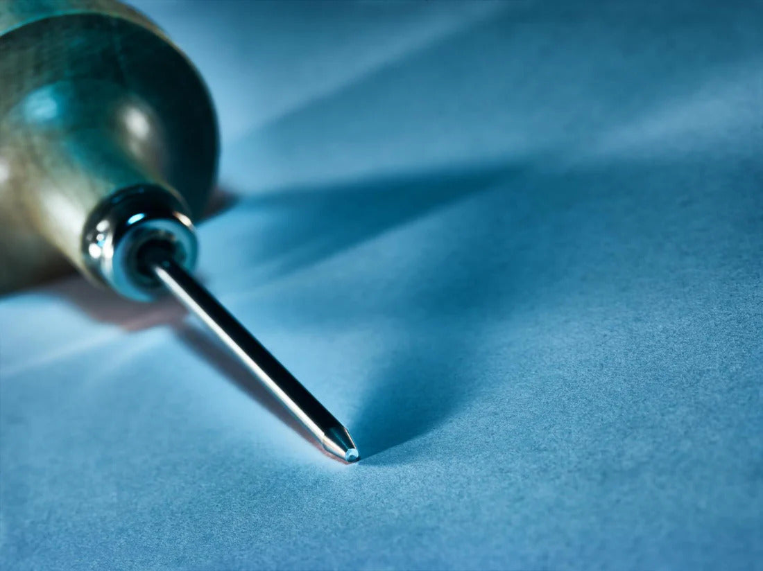 NIQUA® "23" SUPER Q Beading Tool Assortment, 23 Pcs. + Handle - for Soft Precious Metals