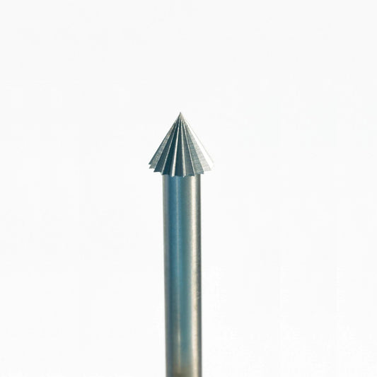 NIQUA® "O(f)" SUPER Q 60° Cone Bur - Precision for Soft Precious Metals