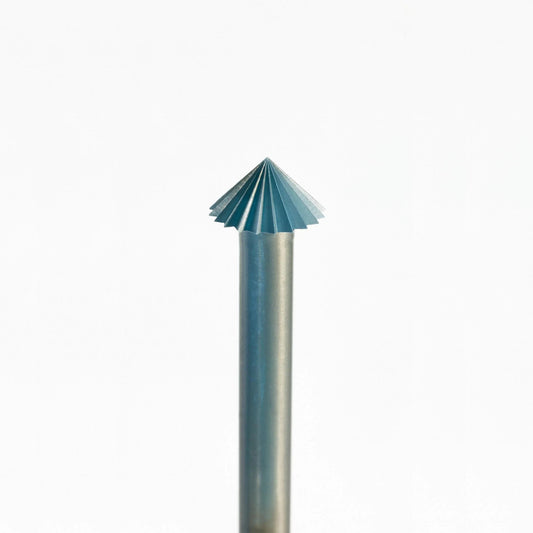 NIQUA® "P(f)" SUPER Q 90° Cone Bur - Precision for Soft Precious Metals