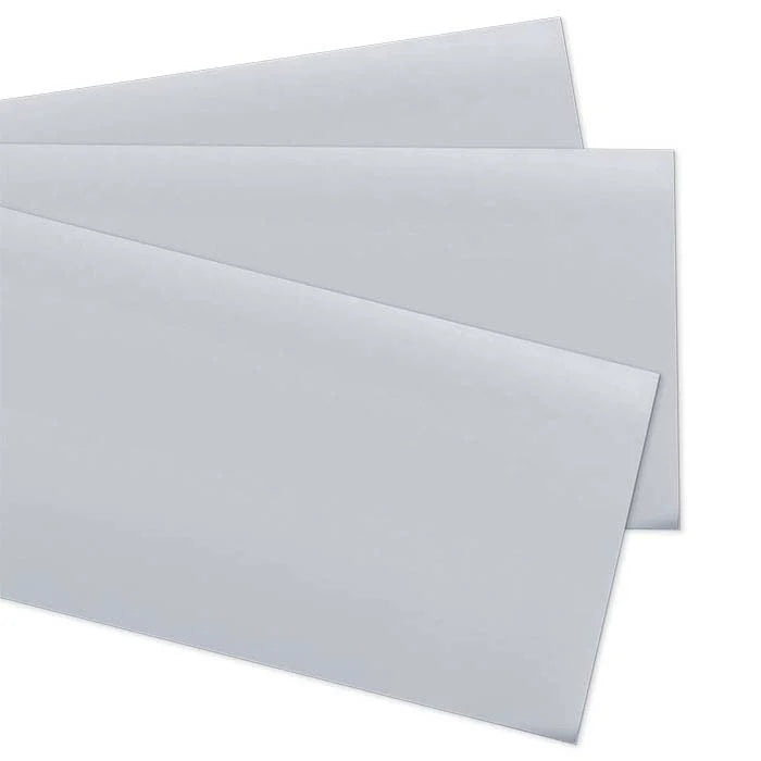 Sterling Silver 4" Sheet, Spring-Hard, Mirror-Finish