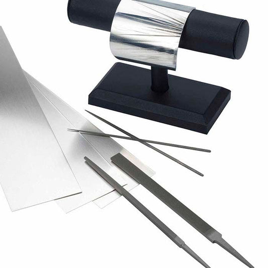 Sterling Silver 76.2mm Sheet, Dead-Soft, Brushed Finish