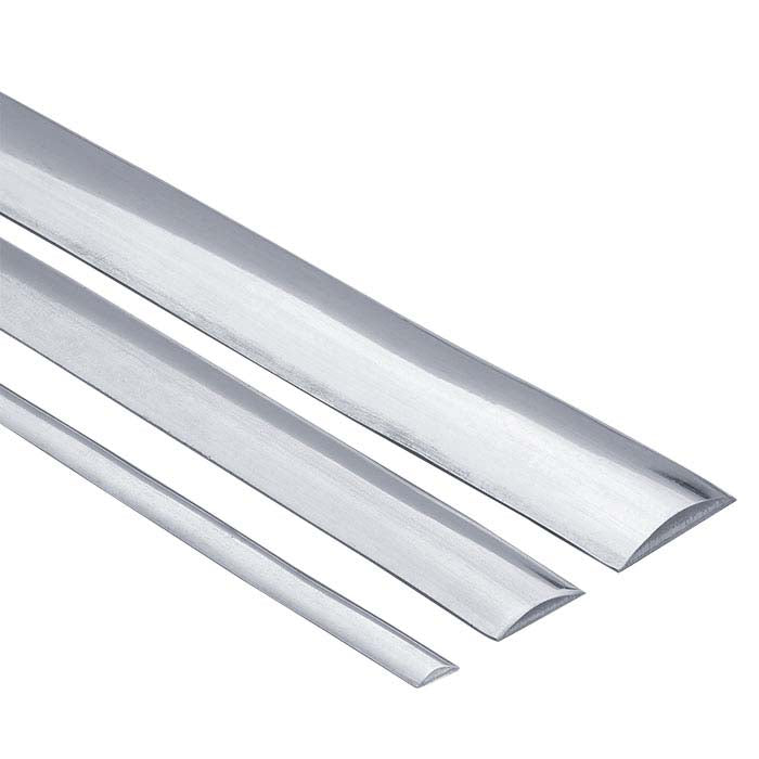 Sterling Silver Low-Dome Wire, Dead-Soft