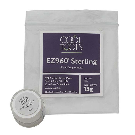 Cool Tools EZ960® Sterling Silver Clay Paste, 15g