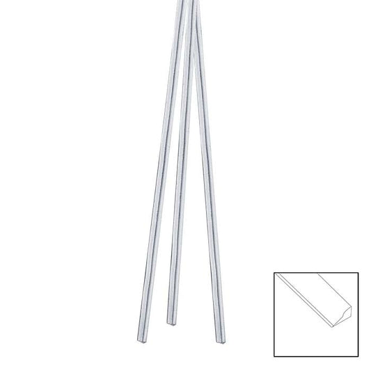 .999 Fine Silver Stepped Strip, Dead-Soft