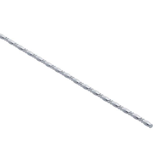 Sterling Silver Camilla Full-Bead Wire, Dead-Soft