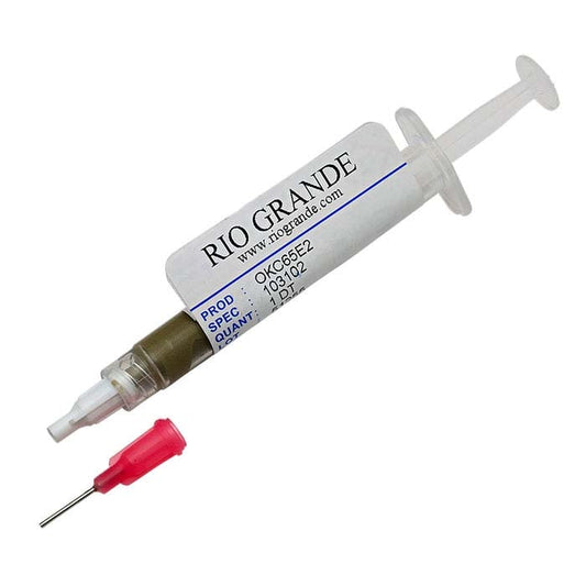 Silver Paste Solder Syringes, 1 dwt.