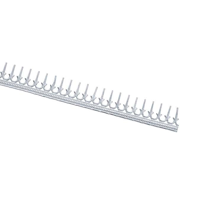 Sterling Silver "Dagger" Gallery Wire, Hard (as rolled