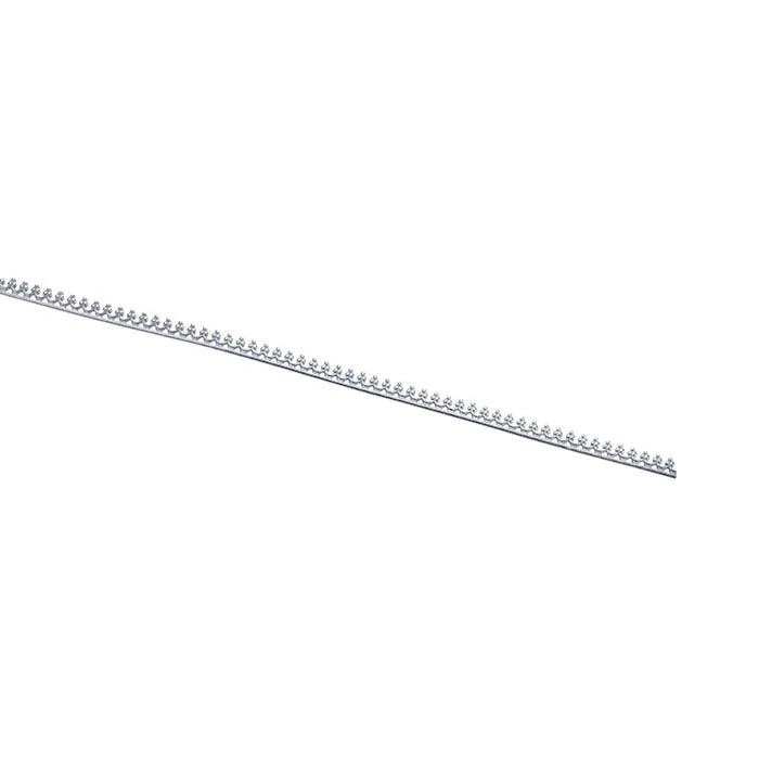 Sterling Silver "Beaded Swag" Gallery Wire, Hard (as rolled