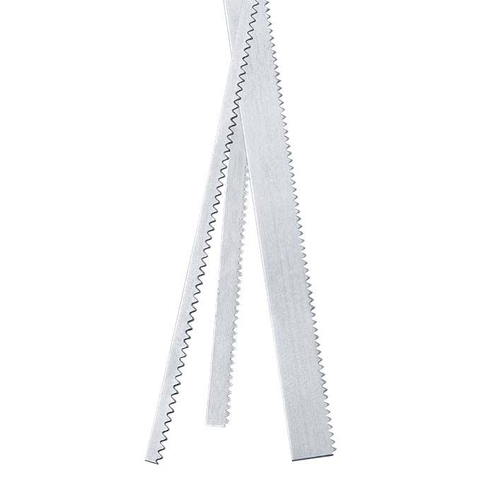 .999 Fine Silver Serrated Strip, Dead-Soft