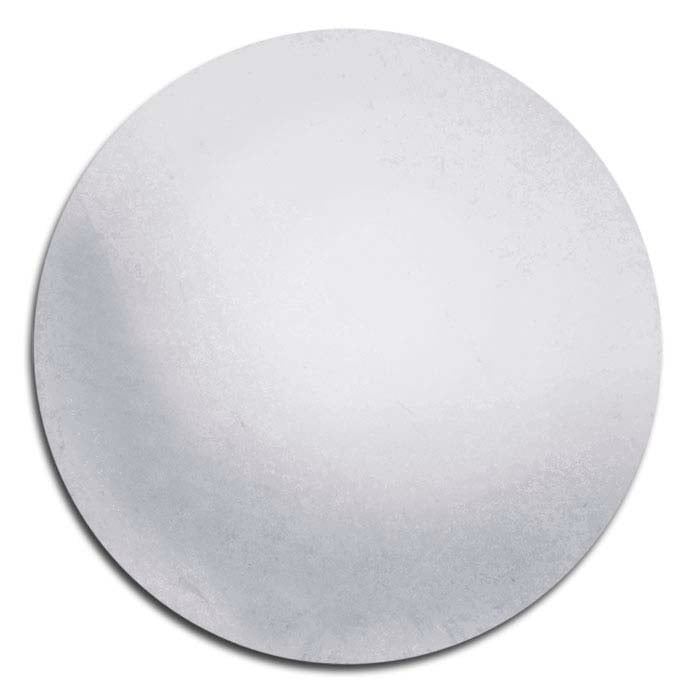 Large Sterling Silver Disc