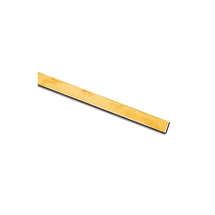 14/20 Yellow Gold-Filled 1-1-203.2mm Double-Clad Strip, .04", Dead-Soft