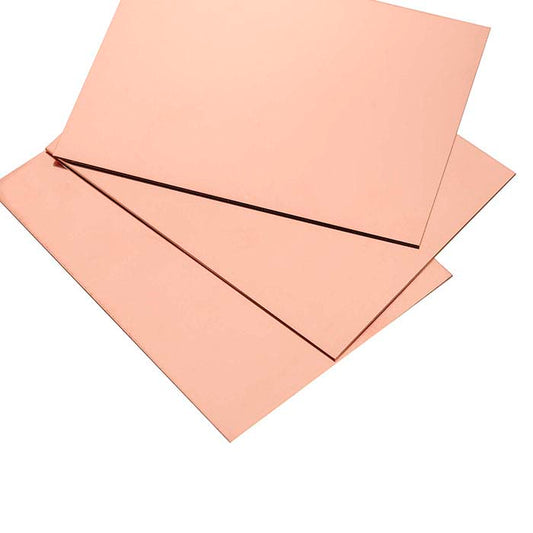 14/20 Rose Gold-Filled Double-Clad Sheet, 1/2-Hard or Dead Soft | 101.6mm Width | Priced per Inch (25.4mm)