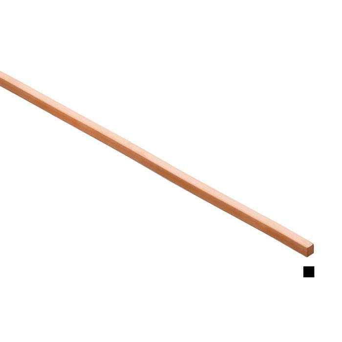 14/20 Rose Gold-Filled Square Wire, 0.51mm, Dead-Soft