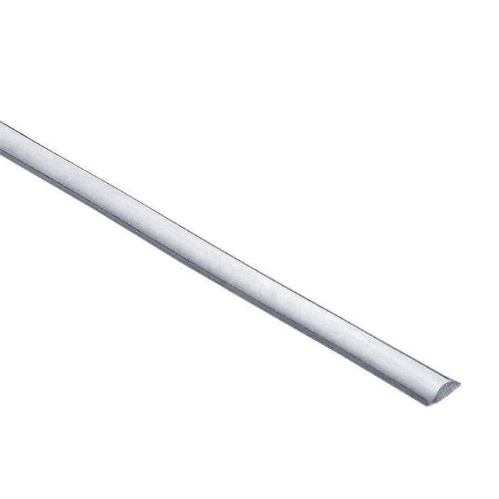 Ασήμι Argentium® #4 Καλώδιο Χαμηλού Θόλου, Νεκρά Μαλακό