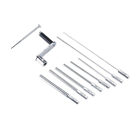 Wire-Wrap Quick Coiler Hand-Winder and Mandrel Set