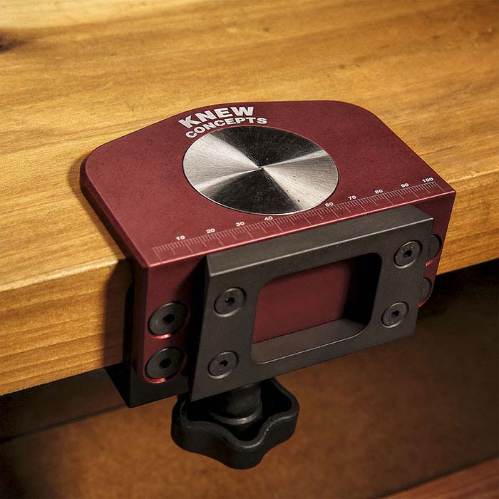 Knew Concepts Anvil Bench Clamp with Mounting Plate