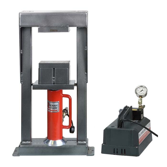 Bonny Doon 20-Ton Mark III Electric Hydraulic Press & Ram