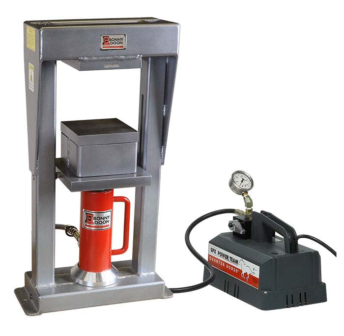 Bonny Doon 20-Ton Mark III Electric Hydraulic Press & Ram