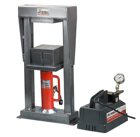 Bonny Doon 20-Ton Mark III Electric Hydraulic Press & Ram