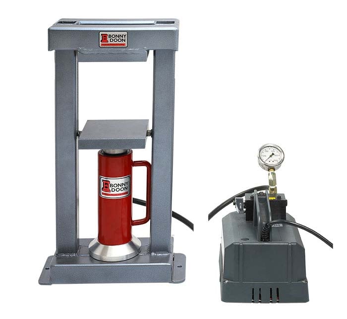 Prensa hidráulica eléctrica Bonny Doon Classic Pro Premium de 20 toneladas