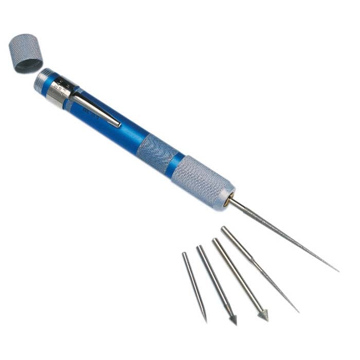 מחורר חרוזים עם חמש טיפים