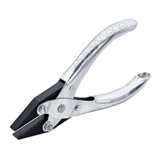 Maun Flat Half-Round Parallel-Action Pliers