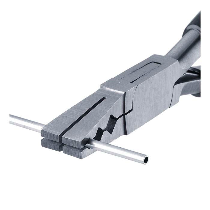 Tube-Holding and Cutting Pliers