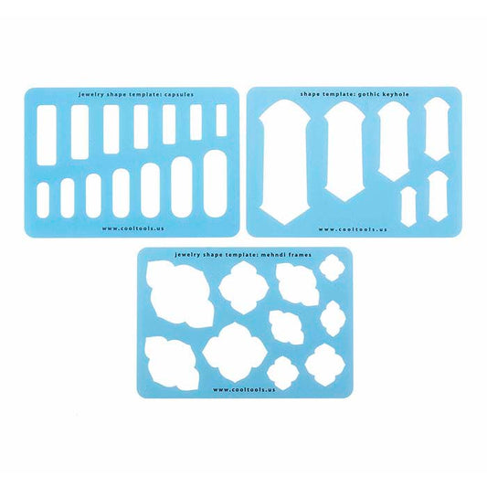 Metal Clay Templates, Set #6